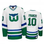 Maillot Hockey Hartford Whalers Ron Francis Heritage Throwback Blanc