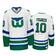 Maillot Hockey Hartford Whalers Ron Francis Heritage Throwback Blanc