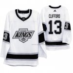 Maillot Hockey Los Angeles Kings Kyle Clifford Heritage Throwback Blanc