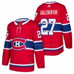 Maillot Hockey Montreal Canadiens Alex Galchenyuk Authentique Domicile 2018 Rouge