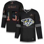 Maillot Hockey Nashville Predators Craig Smith 2020 USA Flag Noir