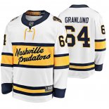 Maillot Hockey Nashville Predators Mikael Granlund Breakaway Joueur 2020 Winter Classic Blanc