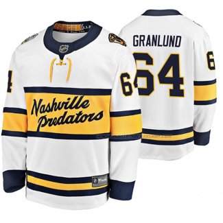Maillot Hockey Nashville Predators Mikael Granlund Breakaway Joueur 2020 Winter Classic Blanc