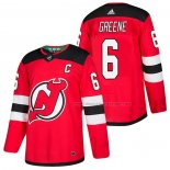 Maillot Hockey New Jersey Devils Andy Greene Authentique Domicile 2018 Rouge