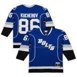 Maillot Hockey Tampa Bay Lightning Nikita Kucherov Mitchell & Ness 2013-14 Bleu