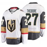 Maillot Hockey Vegas Golden Knights Shea Theodore 2019 Exterieur Breakaway Blanc