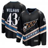 Maillot Hockey Washington Capitals Tom Wilson Alterner 50th Anniversary Premier Breakaway Noir