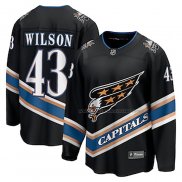 Maillot Hockey Washington Capitals Tom Wilson Alterner 50th Anniversary Premier Breakaway Noir
