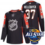 Maillot Hockey 2018 All Star Winnipeg Jets Connor Hellebuyck Authentique Noir