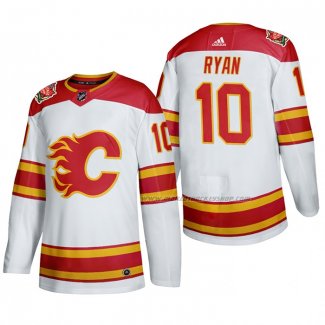 Maillot Hockey Calgary Flames Derek Ryan 2019 Heritage Classic Authentique Blanc