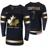 Maillot Hockey Canada Sean Couturier 2020 Iihf World Ice Hockey Golden Limited Edition