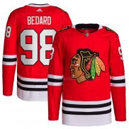 Maillot Hockey Chicago Blackhawks Connor Bedard 2023 NHL Draft Domicile Primegreen Rouge
