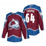 Maillot Hockey Colorado Avalanche Nail Yakupov Authentique Domicile 2018 Rouge