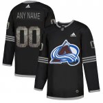 Maillot Hockey Colorado Avalanche Personnalise Black Shadow Noir