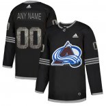 Maillot Hockey Colorado Avalanche Personnalise Black Shadow Noir