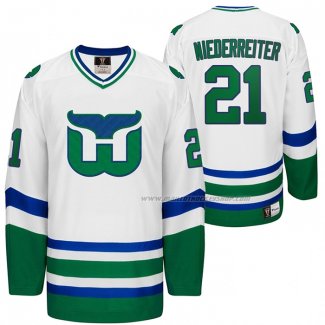 Maillot Hockey Enfant Hartford Whalers Niederreiter Heritage Night Throwback Blanc