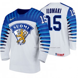 Maillot Hockey Finlandia Arttu Ilomaki Domicile 2020 Iihf World Championship Blanc