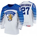 Maillot Hockey Finlandia Eetu Luostarinen Domicile 2020 Iihf World Championship Blanc