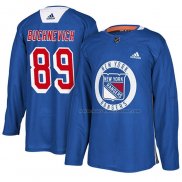 Maillot Hockey New York Rangers Pavel Buchnevich New Season Practice Bleu