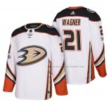 Maillot Hockey Anaheim Ducks Chris Wagner 2018 New Season Team Road Blanc