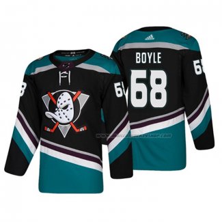 Maillot Hockey Anaheim Ducks Kevin Boyle Alterner 25th Anniversaire Third Authentique Noir