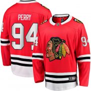 Maillot Hockey Chicago Blackhawks Corey Perry Domicile Breakaway Rouge