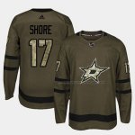 Maillot Hockey Dallas Stars Devin Shore 2018 Salute To Service Vert Militar
