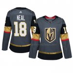 Maillot Hockey Femme Vegas Golden Knights James Neal Domicile Authentique Joueur Gris