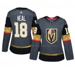 Maillot Hockey Femme Vegas Golden Knights James Neal Domicile Authentique Joueur Gris