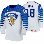 Maillot Hockey Finlandia Joonas Oden Domicile 2020 Iihf World Junior Championship Blanc