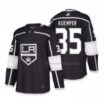 Maillot Hockey Los Angeles Kings Darcy Kuemper Authentique Domicile 2018 Noir