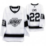 Maillot Hockey Los Angeles Kings Trevor Lewis Heritage Throwback Blanc