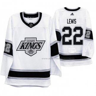 Maillot Hockey Los Angeles Kings Trevor Lewis Heritage Throwback Blanc