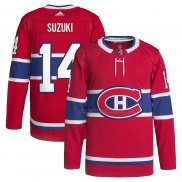 Maillot Hockey Montreal Canadiens Nick Suzuki Domicile Primegreen Authentique Pro Rouge