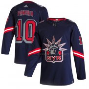 Maillot Hockey New York Rangers Artemi Panarin Reverse Retro Authentique 2020-21 Bleu