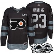 Maillot Hockey Philadelphia Flyers Brandon Manning 1917-2017 100th Anniversaire Noir