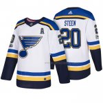 Maillot Hockey St. Louis Blues Alexander Steen 2018 Blanc