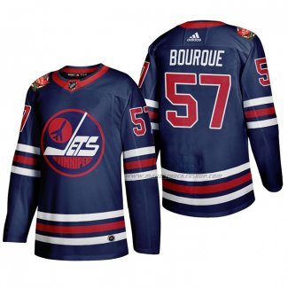 Maillot Hockey Winnipeg Jets Gabriel Bourque Heritage Classic 2019-20 Bleu