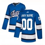 Maillot Hockey Winnipeg Jets Personnalise Alterner Bleu