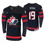 Maillot Hockey Canada Quinton Byfield 2020 Iihf World Junior Championship Noir