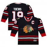 Maillot Hockey Chicago Blackhawks Jonathan Toews Mitchell & Ness 2008-09 Noir