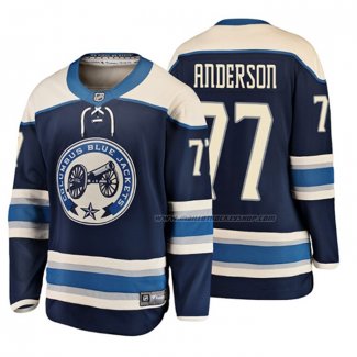 Maillot Hockey Enfant Columbus Blue Jackets Josh Anderson 2019 Alterner Breakaway Bleu