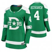 Maillot Hockey Femme Dallas Stars Miro Heiskanen Breakaway Joueur 2020 Winter Classic Vert
