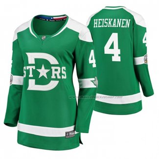Maillot Hockey Femme Dallas Stars Miro Heiskanen Breakaway Joueur 2020 Winter Classic Vert