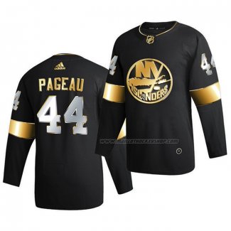 Maillot Hockey Golden Edition New York Islanders Jean Gabriel Pageau Limited Authentique 2020-21 Noir