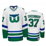 Maillot Hockey Hartford Whalers Andrei Svechnikov Heritage Throwback Blanc
