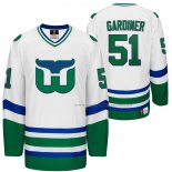 Maillot Hockey Hartford Whalers Jake Gardiner Heritage Night Throwback Blanc