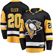 Maillot Hockey Pittsburgh Penguins Lars Eller Domicile Breakaway Noir