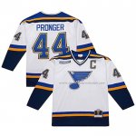 Maillot Hockey St. Louis Blues Chris Pronger Mitchell & Ness 1999-00 Blanc