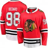 Maillot Hockey Chicago Blackhawks Connor Bedard 2023 NHL Draft Domicile Breakaway Rouge